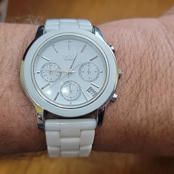 DKNY White Ceramic Watch - Picture 4 of 5